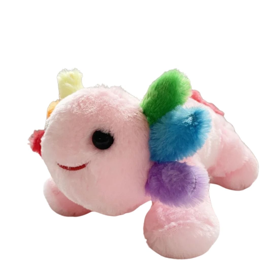 Rainbow Axolotl Plush Buddy 11in