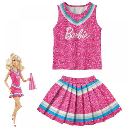 Barbie Costume Pink Cheerleading