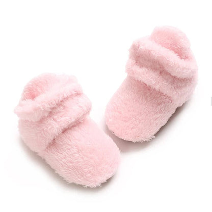 Snowy Snug Baby Booties