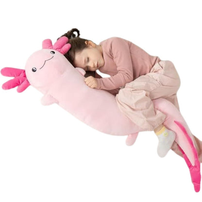 Giant Axolotl Hug Pillow 47.2 in