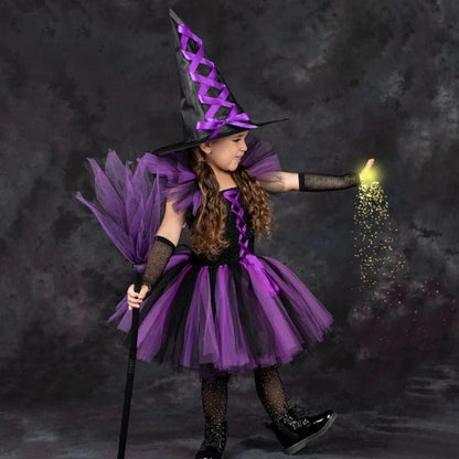 Witch Costume Girls Tutu 2-12 years old