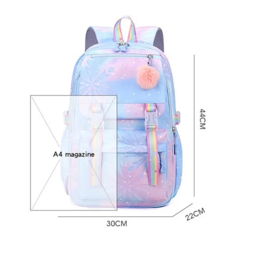 Stitch Backpack Girls Large Capacity