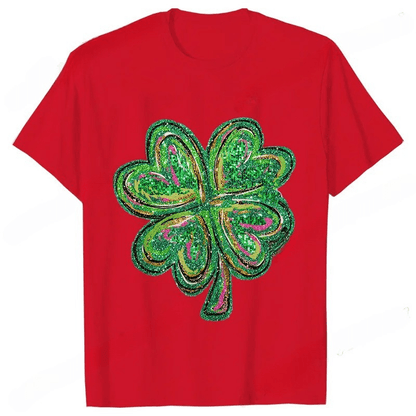Glittery Irish Luck T-Shirt St. Patrick’s Day