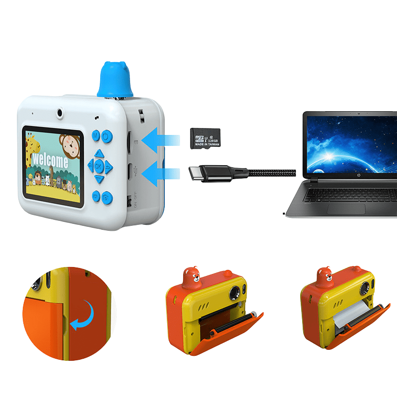 PrintSnap HD Kids Camera