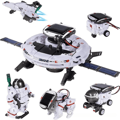 Space Explorer Solar Kit – 6-in-1 STEM Space Robot Set