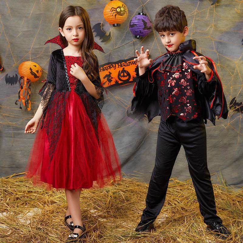 Vampire Costume for Girl Horror Clothes