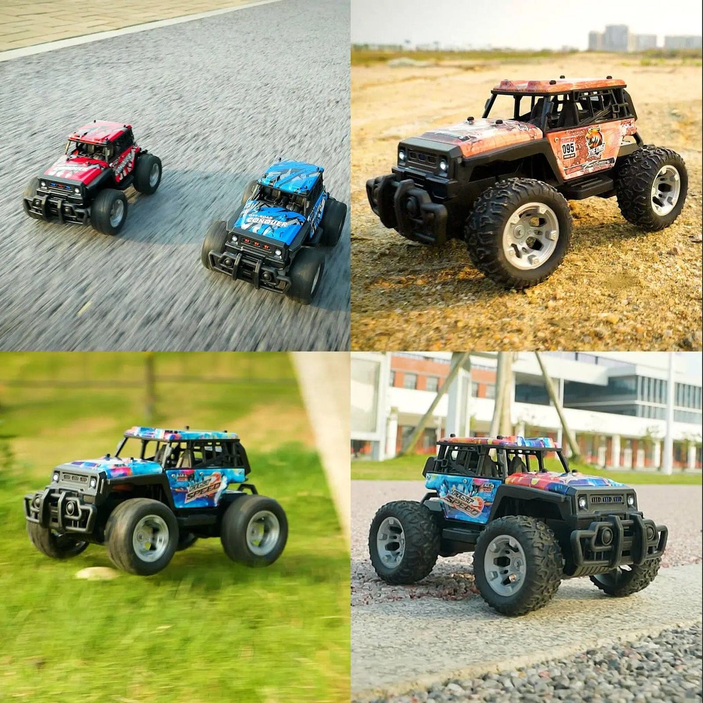 RC Truck JJRC Q181 Rugged Ranger Monster