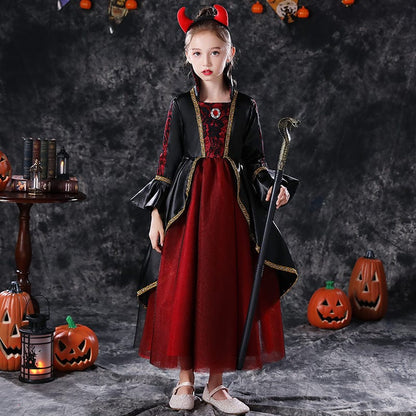 Vampire Costume Kids for Girl Devil Princess