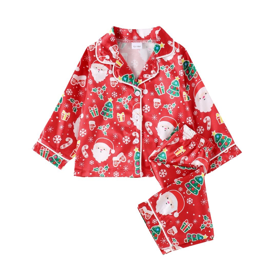 Festive Holiday Pajama Set