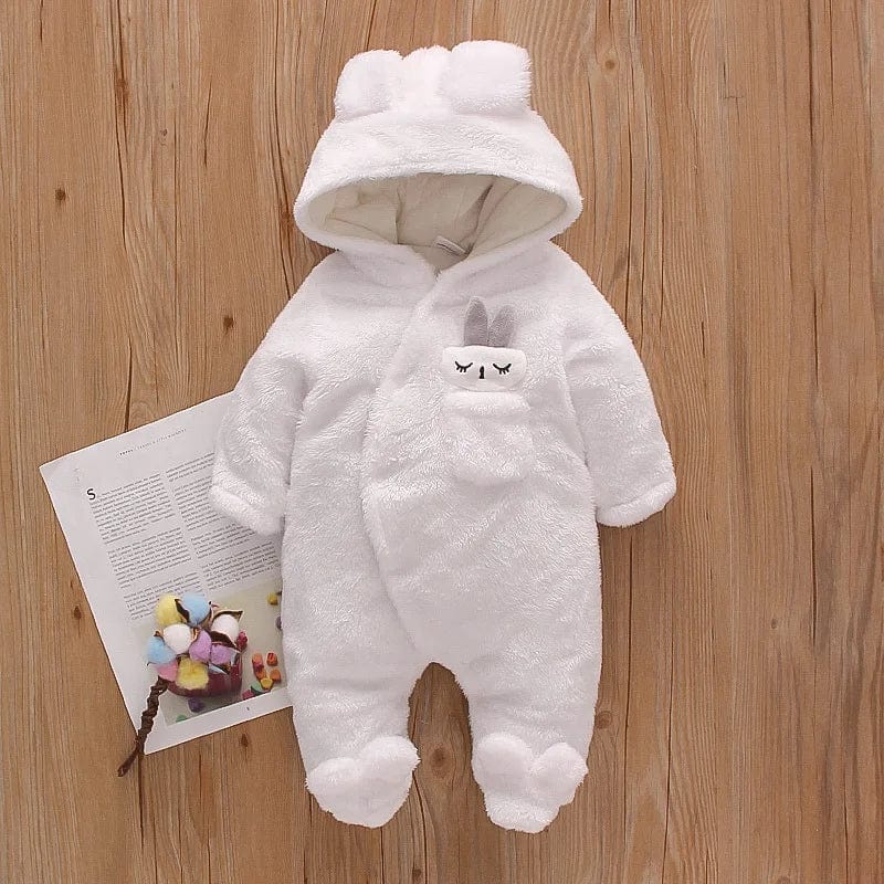 Baby Bunny & Puppy Plush Snowsuit