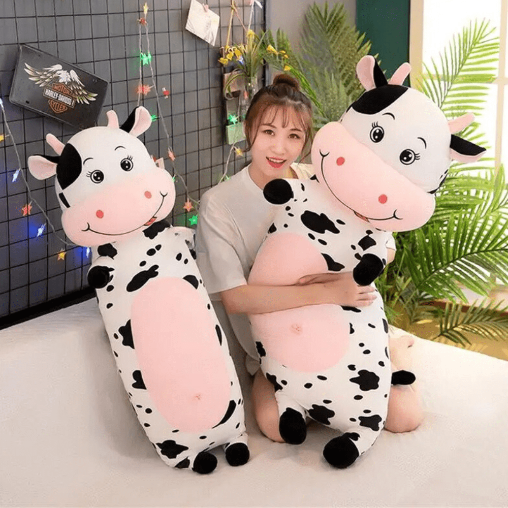 CuddleCow Stuffed Animal Pillow