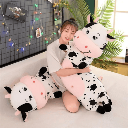 CuddleCow Stuffed Animal Pillow