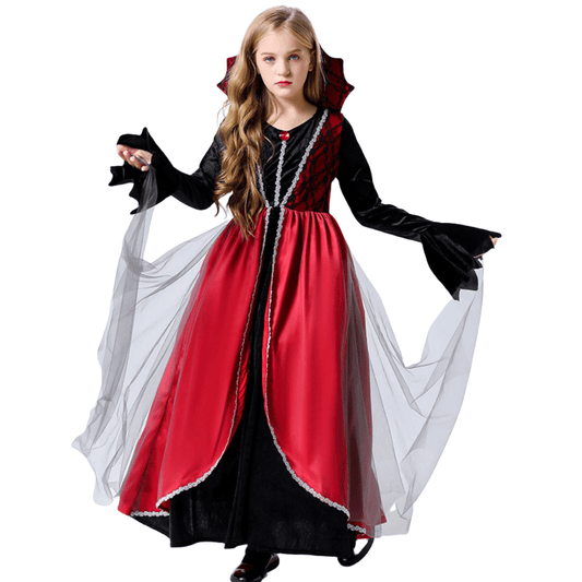 Vampire Costume Kids Girls High Quality