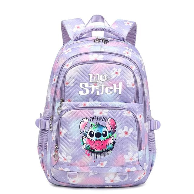 Stitch Backpack Waterproof Schoolbag