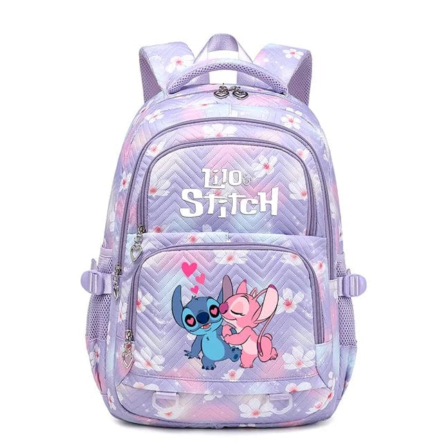 Stitch Backpack Waterproof Schoolbag