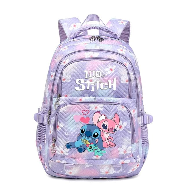 Stitch Backpack Waterproof Schoolbag