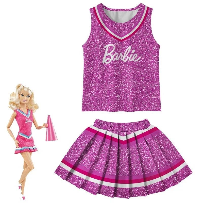 Barbie Costume Pink Cheerleading