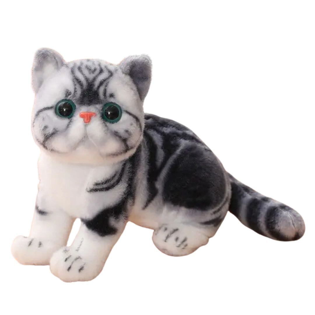 Realistic Tabby Cat Plush