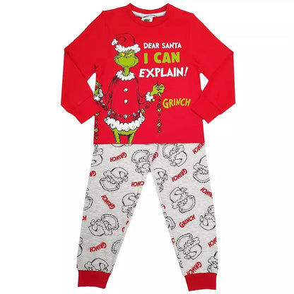 Ultimate Grinch Family Pajama Collection with Matching Pet Outfit