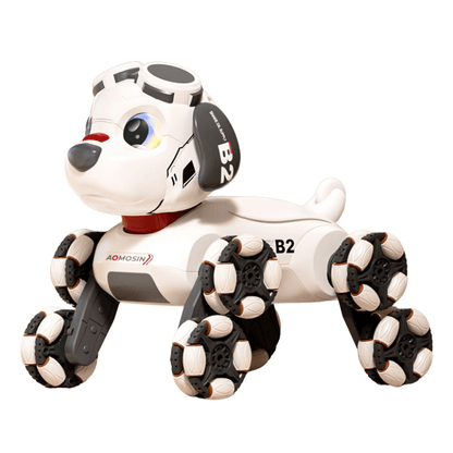 RoboPup Elite – Intelligent Robot Dog with Stunt Wheels