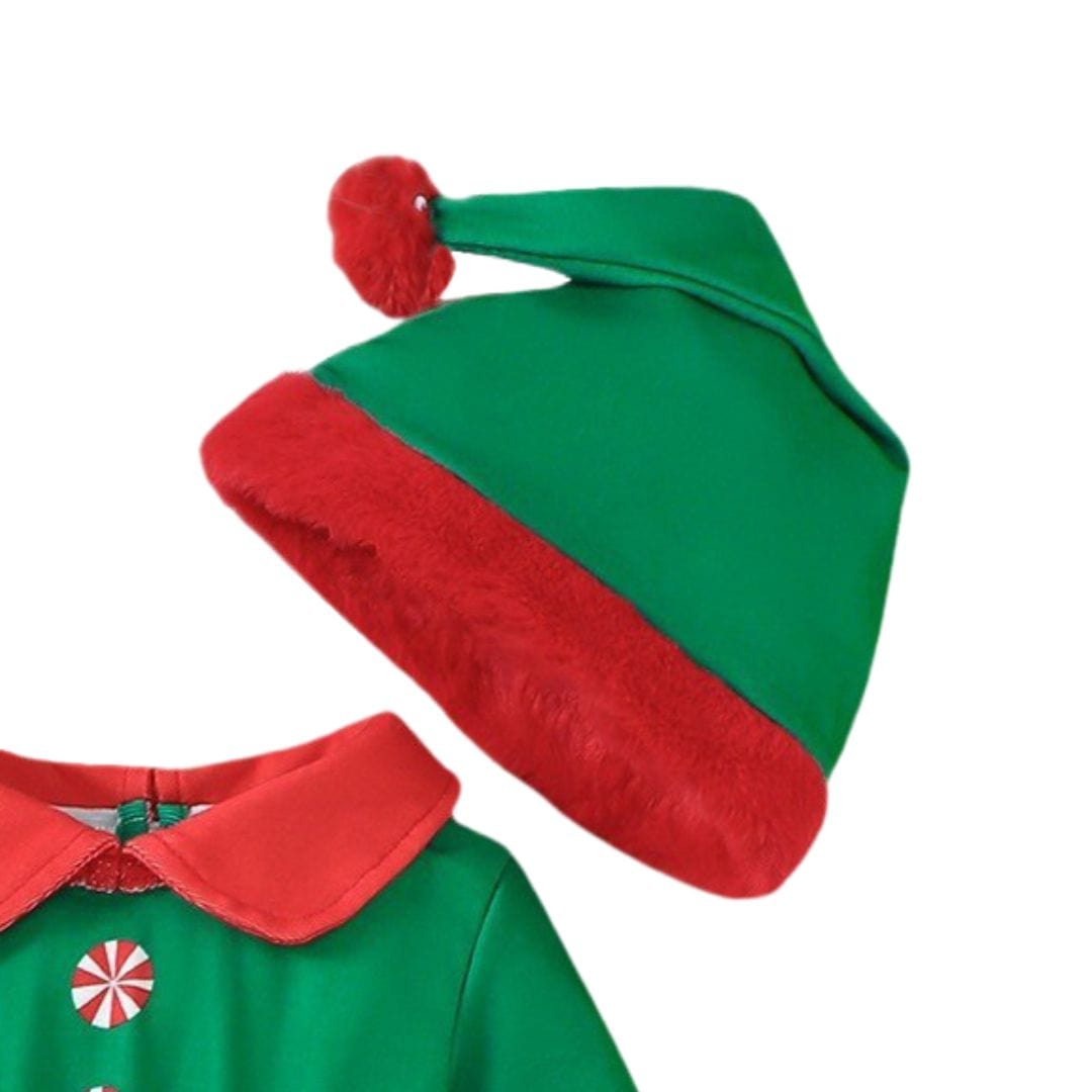 Jolly Elf Romper for Kids