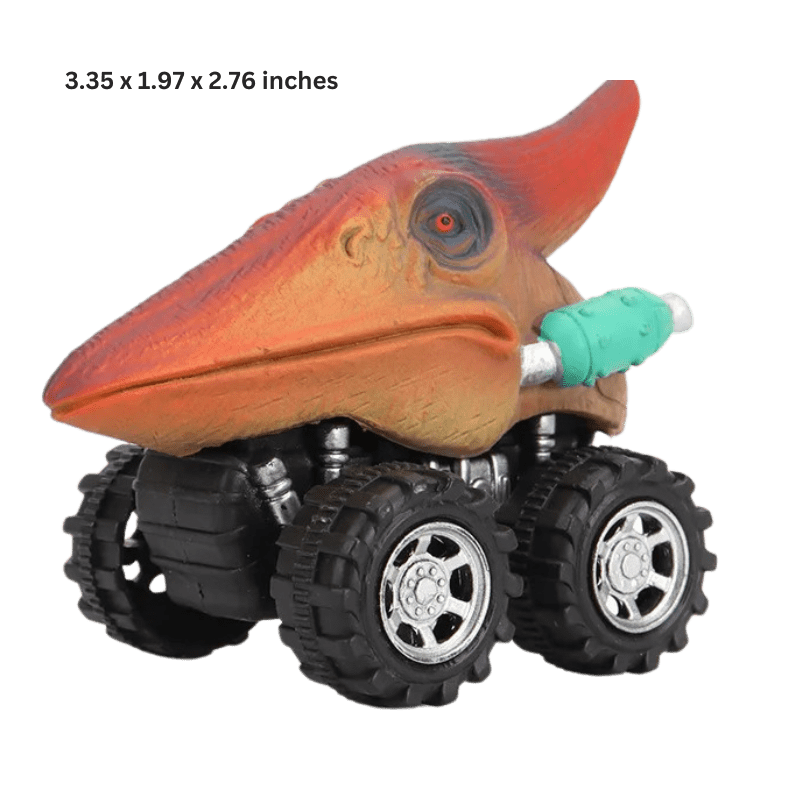 Dinosaur Truck Mini Monster Pull-Back Set