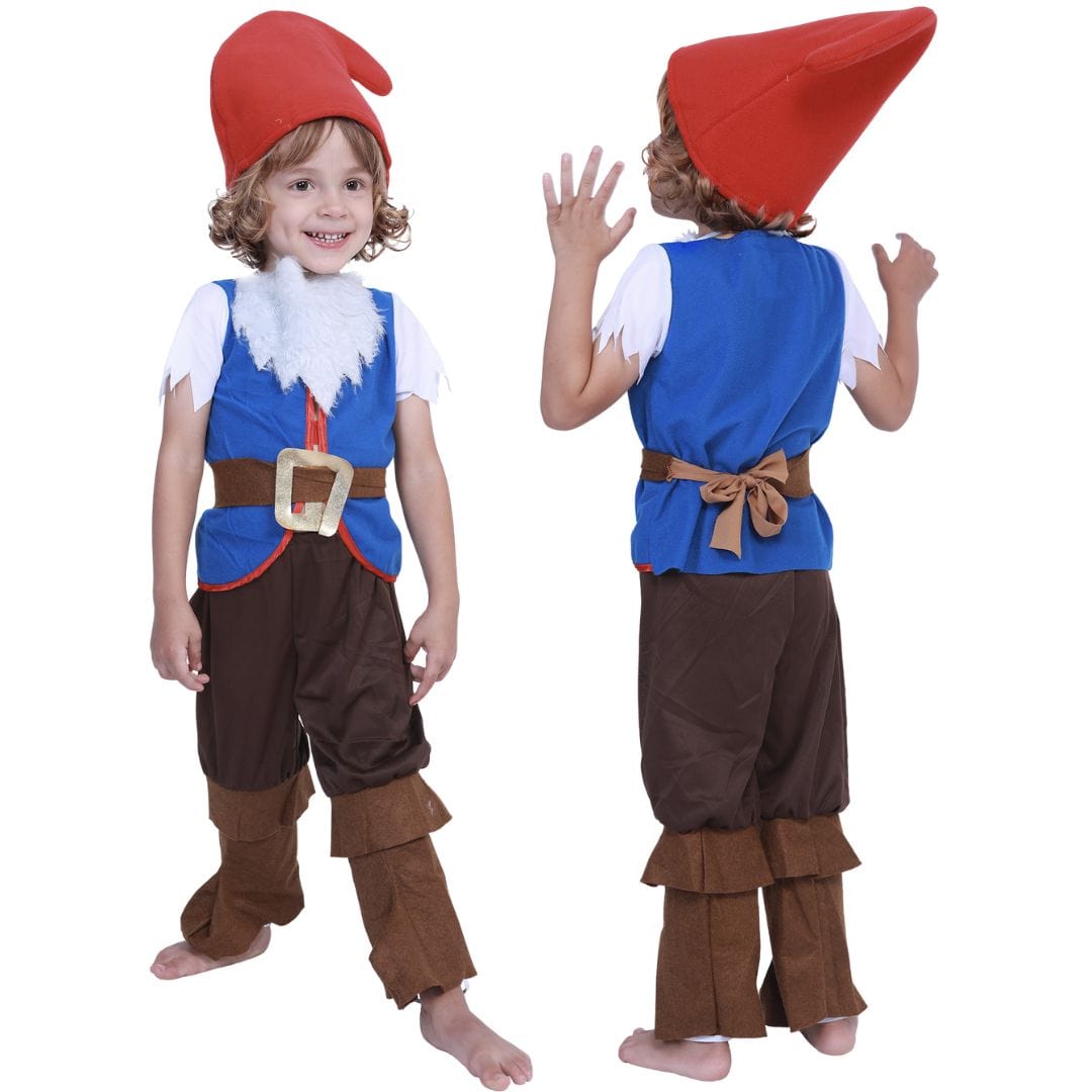 Whimsical Mushroom Elf Kids Costume