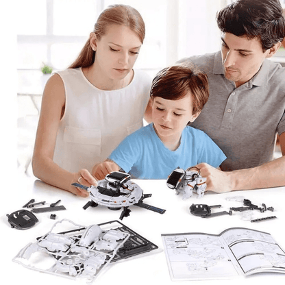 Space Explorer Solar Kit – 6-in-1 STEM Space Robot Set