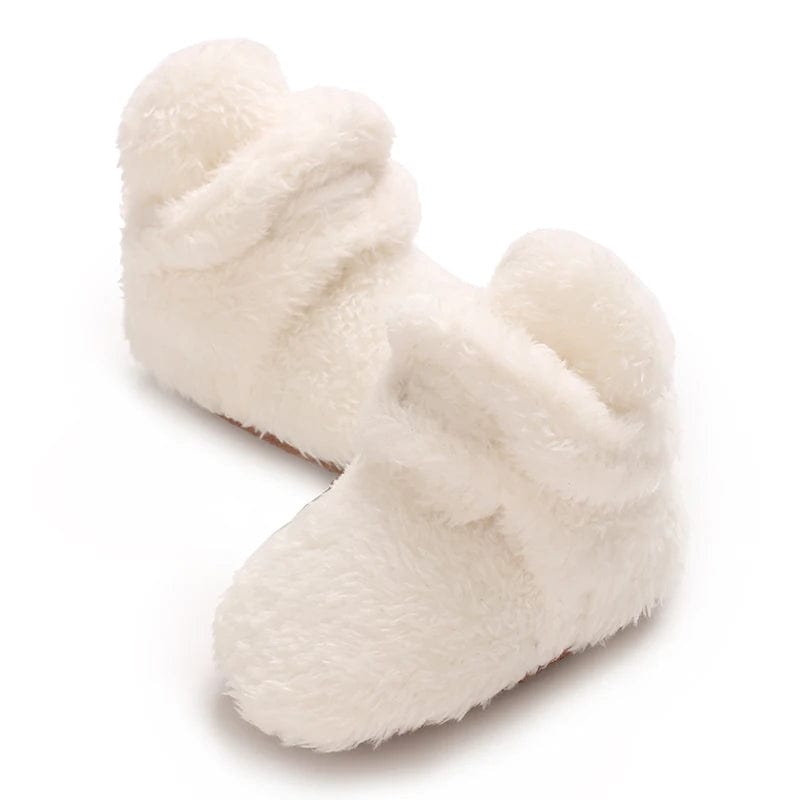 Snowy Snug Baby Booties