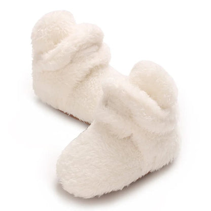 Snowy Snug Baby Booties