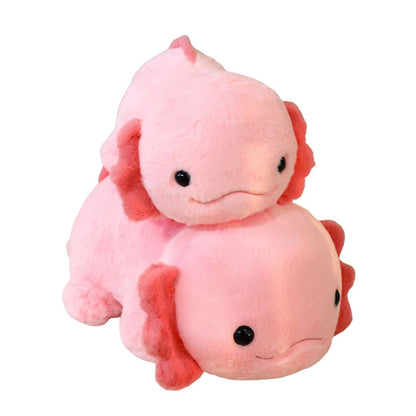 Chubby Axolotl Plush Pillow 17.7 in/23.6 in