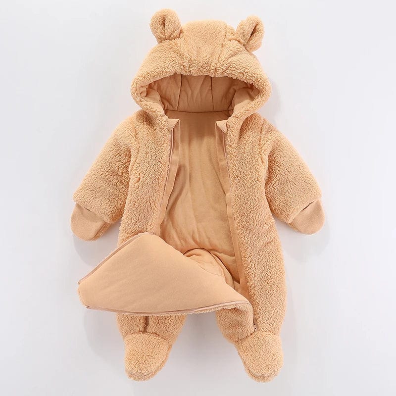 Baby Animal Hooded Romper