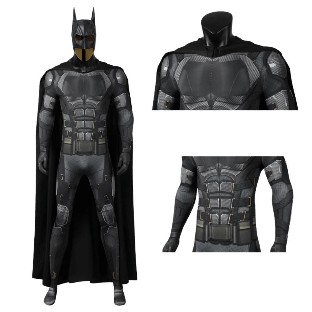 Batman Costume Bruce Wayne Battle Bodysuit