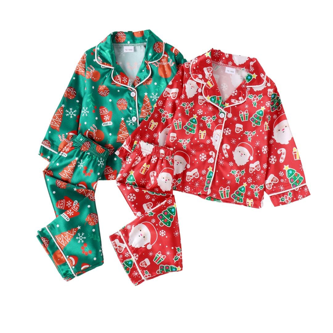 Festive Holiday Pajama Set