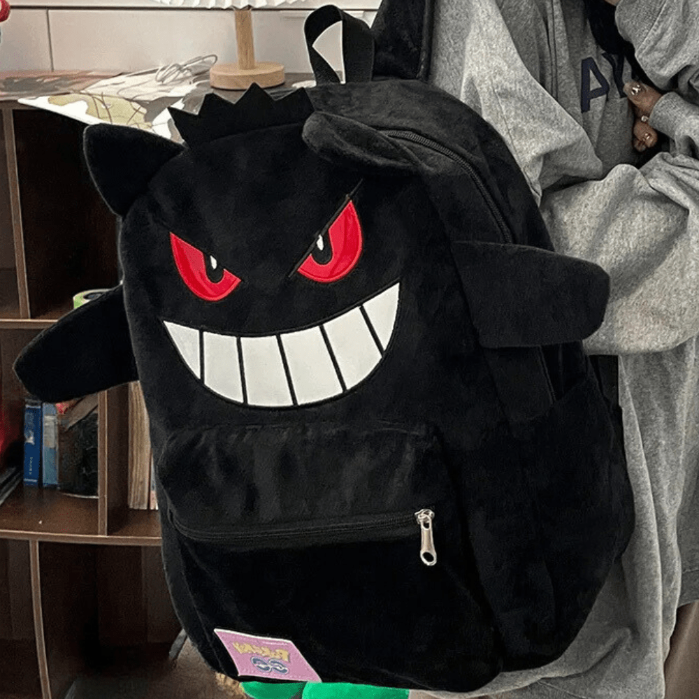 Pokemon Backpack Cute Gengar Plush