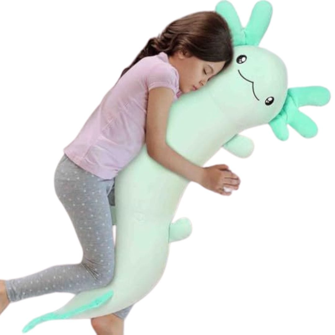 Giant Axolotl Hug Pillow 47.2 in