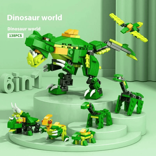 Dinosaur Toy Urban Safari Builders Set