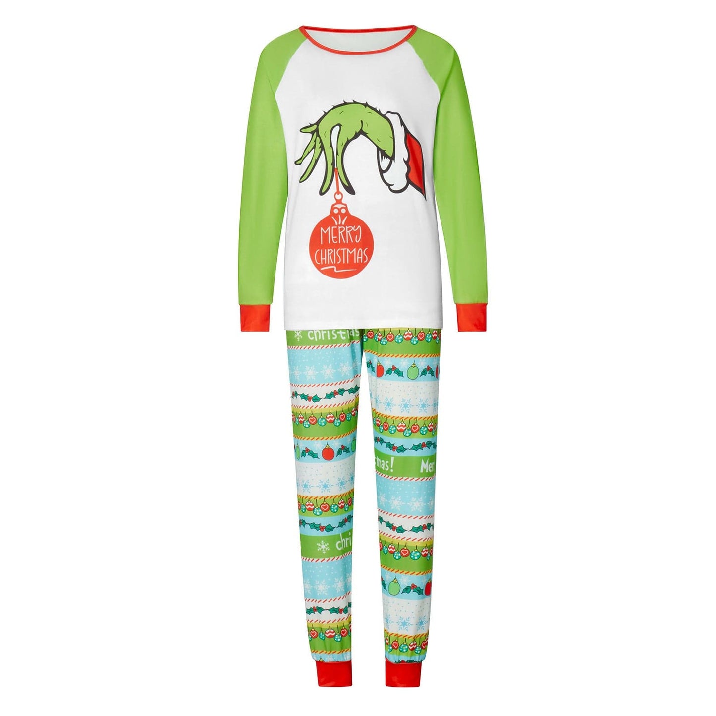 Grinch "Merry Christmas" Family Pajama Set