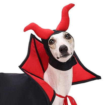 Dog Halloween Costume Vampires Outfit Roleplaying