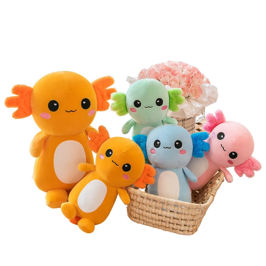 Adorable Axolotl Plush Buddy 9.8-19.7in