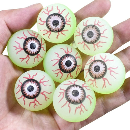 Halloween Decoration Glow-in-the-Dark Eyeball Bouncy Balls