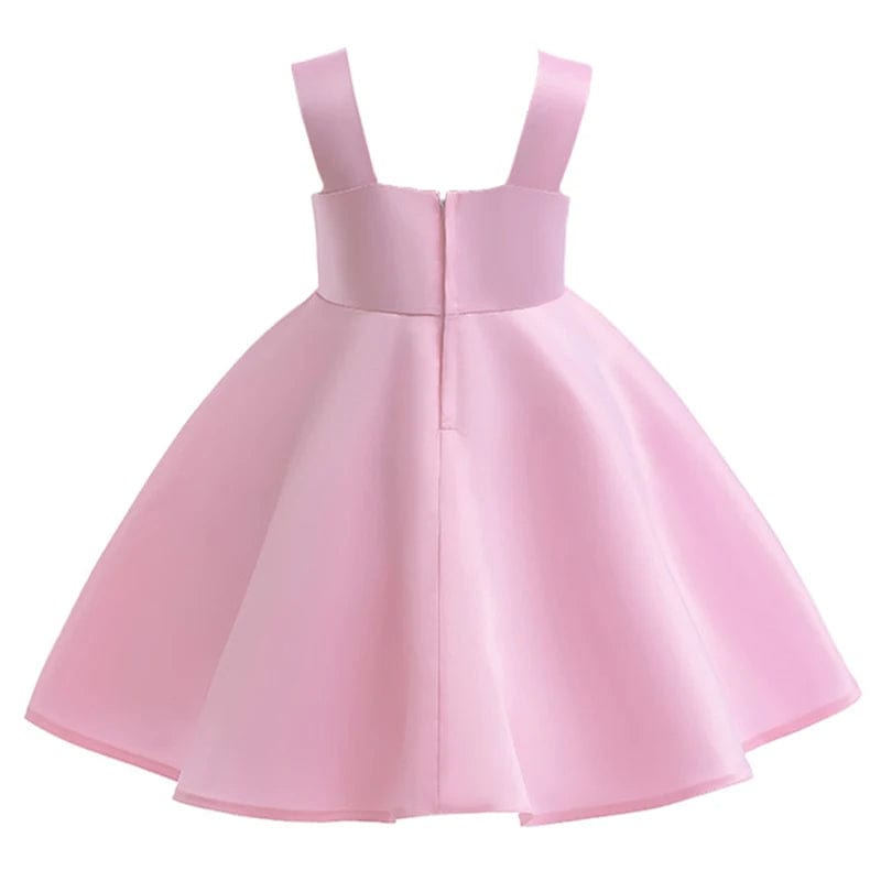 Barbie Costume Kids Elegant Rose Dress