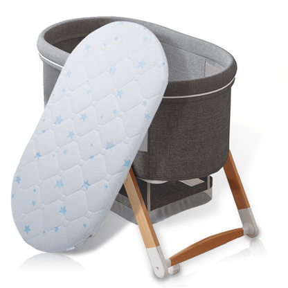 Foldable Baby Bassinet with Mosquito Net