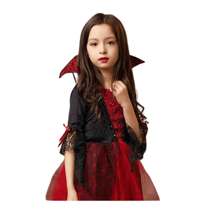 Vampire Costume for Girl Horror Clothes