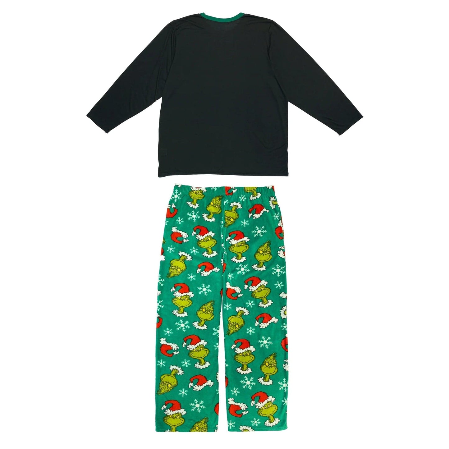 Merry Grinchmas Family Pajama Set with Matching Pet Outfit