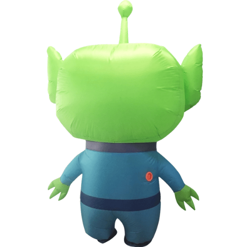 Alien Costume Three-Eyed Monster Mascot