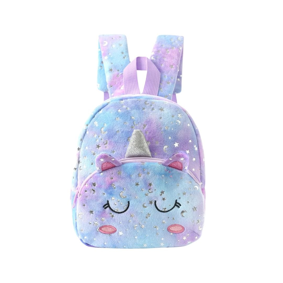 Unicorn Backpack for Girls Starry Night