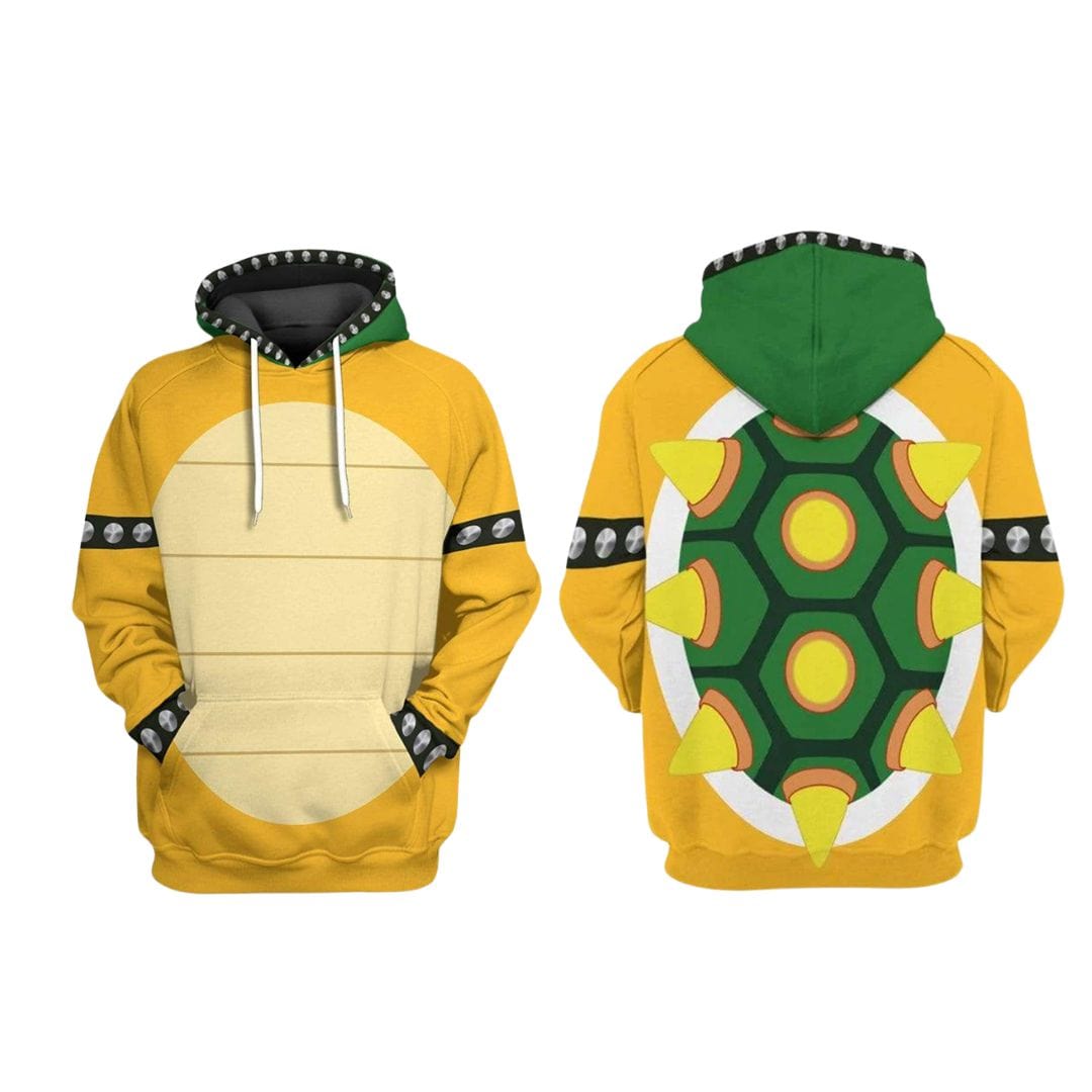 Bowser Costume Streetwear Party Suit