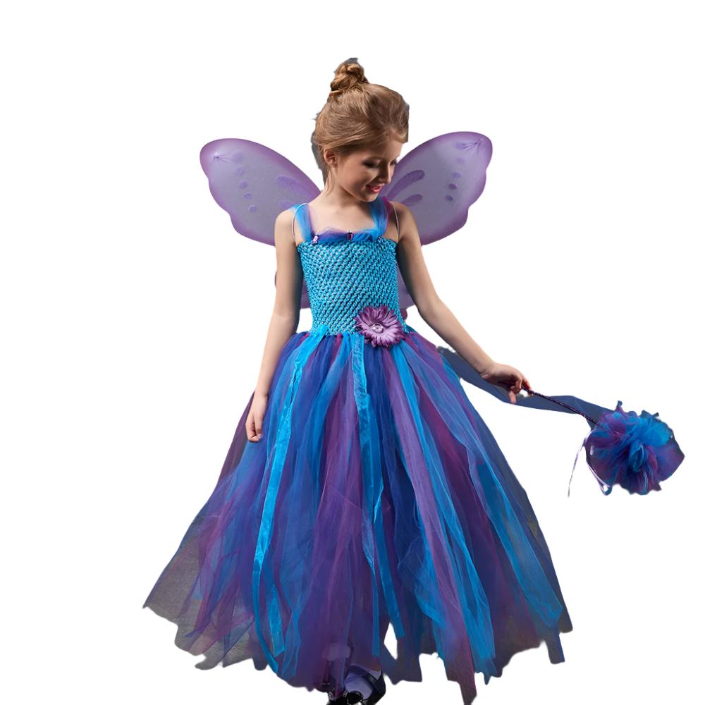 Fairy Costume Girls Fairy Princess Ball Gown