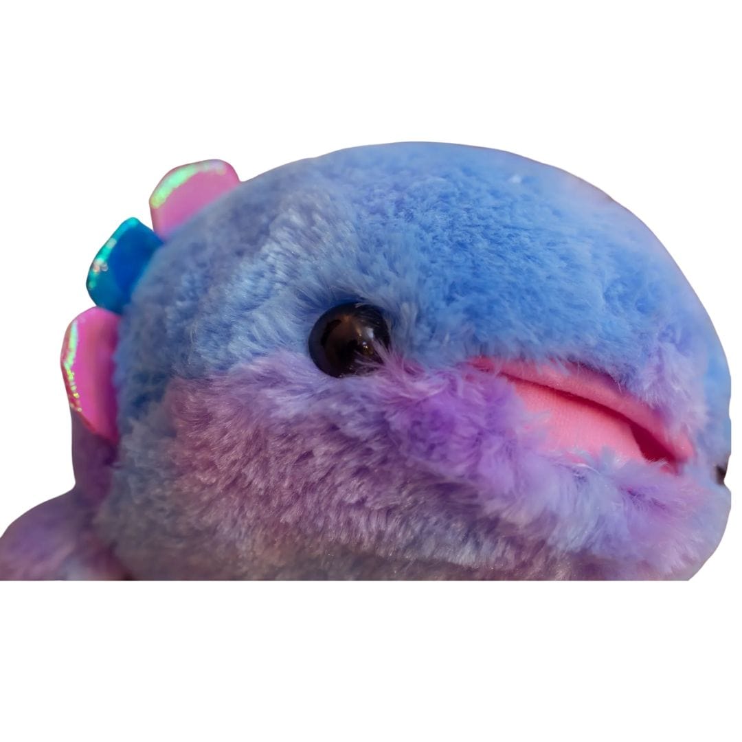 Rainbow Axolotl Plush Pillow